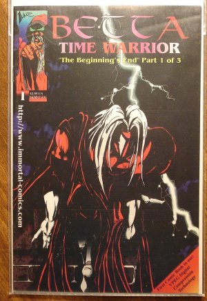 Betta: Time Warrior #1 comic book - Immortal Comics