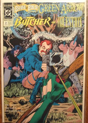 The Brave & The Bold #2 comic book - DC Comics, Green Arrow, Butcher,  The Question