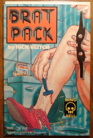Brat Pack #1 comic book - King Hell Comics