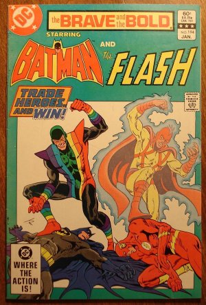 Brave & The Bold #194 comic book, Batman & Flash - DC comics