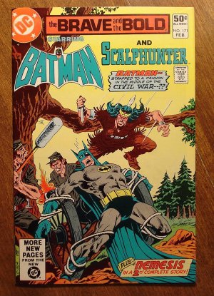 Brave & The Bold #171 comic book, Batman & Scalphunter - DC comics
