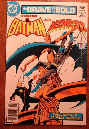 Brave & The Bold #170 comic book, Batman & Nemesis - DC comics