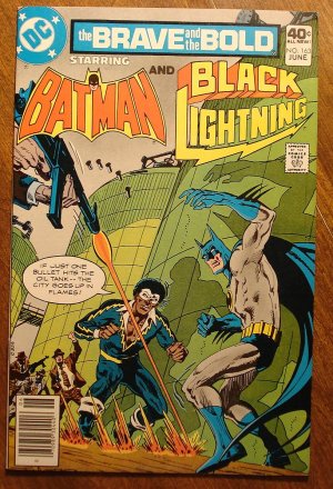 Brave & The Bold #163 comic book, Batman & Black Lightning - DC comics