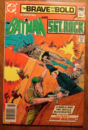 Brave & The Bold #162 comic book, Batman & Sgt. Rock - DC comics