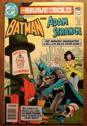 Brave & The Bold #161 comic book, Batman & Adam Strange - DC comics