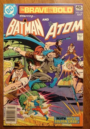 Brave & The Bold #152 comic book, Batman & The Atom - DC comics