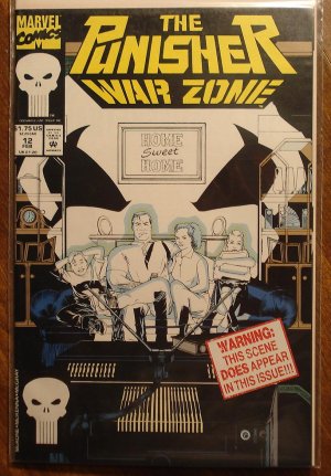 Punisher War Zone #12 comic book - Marvel comics