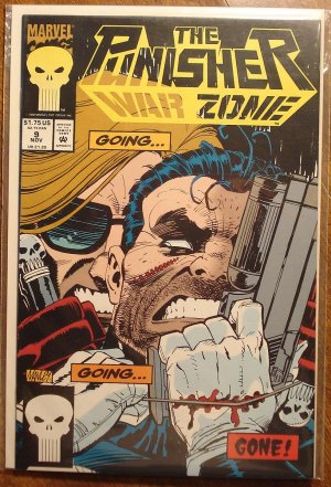 Punisher War Zone #9 comic book - Marvel comics