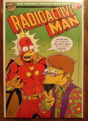 Radioactive Man #216 comic book, Bongo Comics, Matt Groenig, The Simpsons
