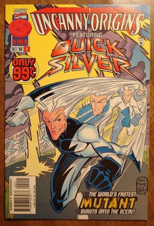 Uncanny Origins Featuring Quicksilver #2 comic book, NM/M - Marvel Comics