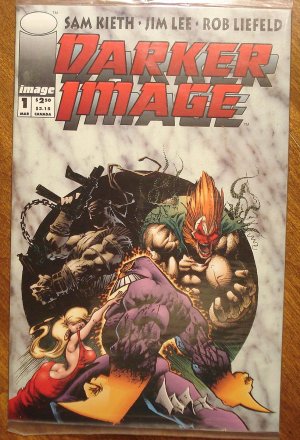 Darker Image #1 comic book - Image Comics, still factory sealed with card!