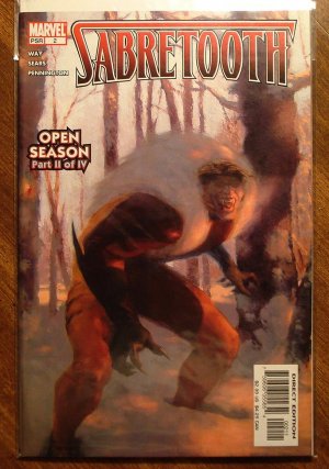 Sabretooth (Open Season) #2 comic book - Marvel comics