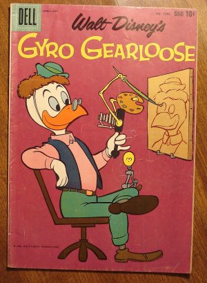 Dell comic book - Walt Disney's Gyro Gearloose #1095 (Four Color) 1960