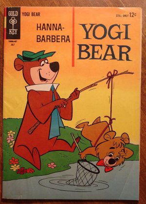 Yogi Bear #17 comic book 1964 Gold Key comics