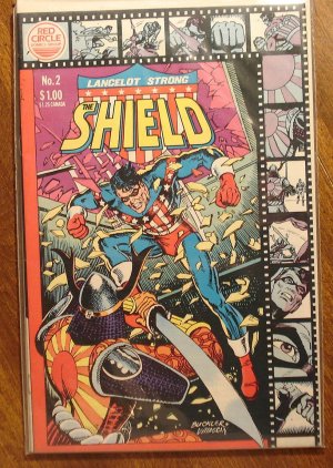 The Shield #2 comic book - Red Circle Comics