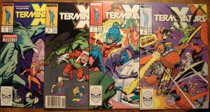 X-Terminators #'s 1, 2, 3, 4 comic book - Marvel comics, mutants, x-men