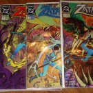 Zatanna #'s 1, 2, 3, 4 mini-series comic book - DC comics