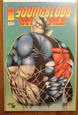 Youngblood StrikeFile #5 comic book - Image comics