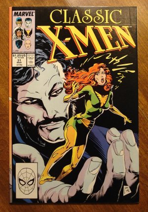 Classic X-Men #31 comic book Marvel comics