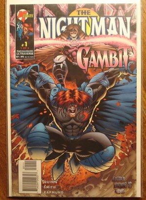 The Nightman & Gambit #1 comic book - Marvel & Malibu comics