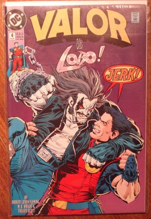 Valor #4 comic book - DC Comics