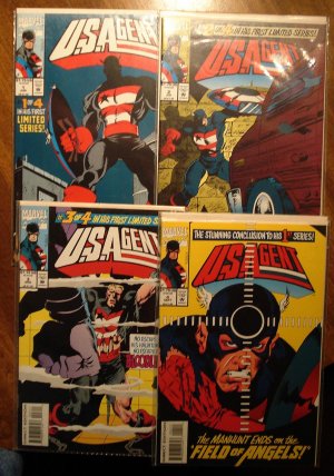 U.S. Agent #'s 1, 2, 3, 4 comic book - Marvel Comics, US Agent