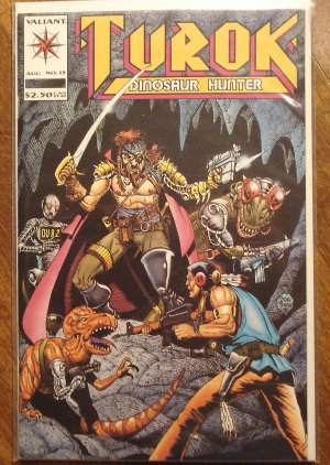 Turok: Dinosaur Hunter #13 comic book - Valiant comics