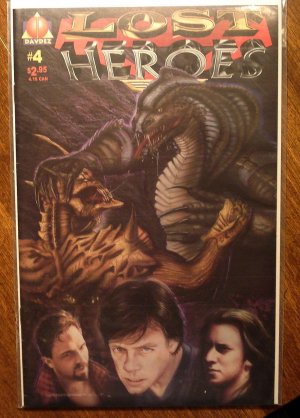 Lost Heroes #4 comic book - Daydez comics