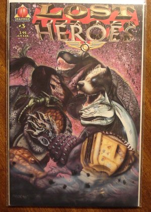 Lost Heroes #3 comic book - Daydez comics