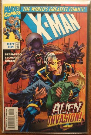 X-Man #31 comic book - Marvel comics