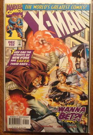 X-Man #33 comic book - Marvel comics