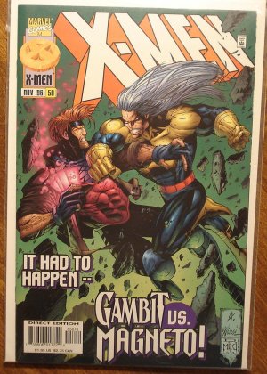 X-Men #58 comic book - Marvel comics