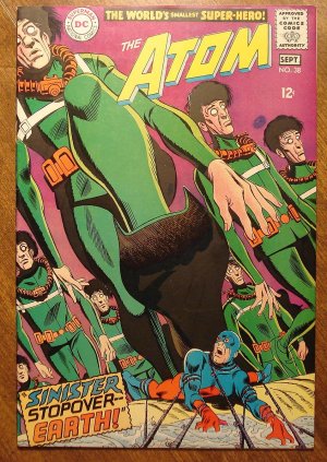 The Atom #38 comic book 1968 comic book VF condition, DC comics