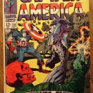 Captain America #101 comic book 1968, Good condition, Marvel comics