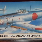 Hasegawa Nakajima ki84 Type 4 Hayate WWII Japanese fighter airplane model kit MIB Unassembled 1:72