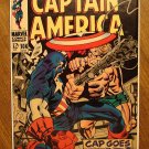 Captain America #106 (B) comic book, 1968, VF condition, Jack Kirby art, Marvel comics