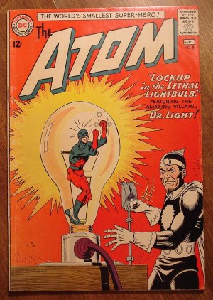 The Atom #8 comic book 1963, VG condition, DC comics
