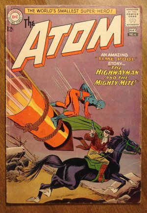 The Atom #6 comic book 1963, DC comics, Good condition