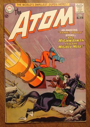 The Atom #6 comic book 1963, DC comics, Very Good condition - a good looking comic!