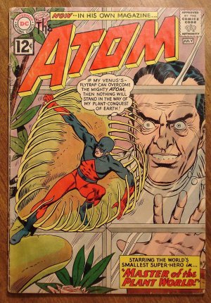 The Atom #1 comic book 1962, DC comics, Fair/Good condition, a key book in the DC Universe