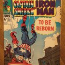 Tales of Suspense #96 comic book 1967 Iron Man & Captain America, Marvel Comics, VG+ condition