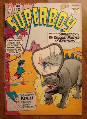Superboy #87 (1961) comic book - DC Comics, VG condition