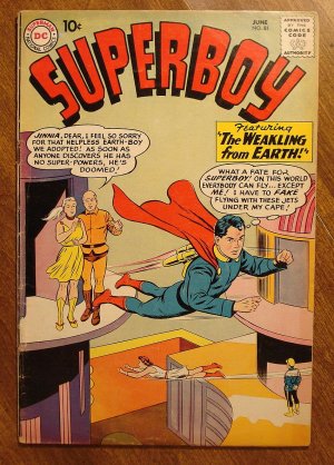 Superboy #81 (1960) comic book - DC Comics, VG condition