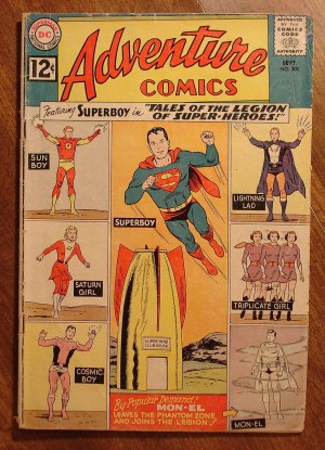 Adventure Comics #300 comic book 1962 DC Comics Superboy, Legion of Super-Heroes (LSH)
