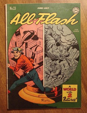 All-Flash #23 (1946) comic book - DC Comics, all flash, Golden Age, Martin Nodell, Fine condition