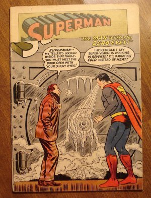 Superman #117 (1957) comic book - DC Comics, Lex Luthor appearance