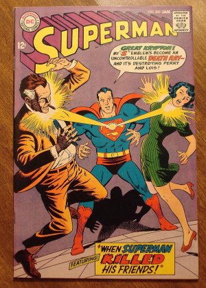 Superman #203 (1968) comic book - DC Comics - VF/NM condition!
