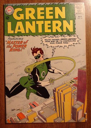 Green Lantern #22 (1963) comic book - DC Comics, Fine condition!
