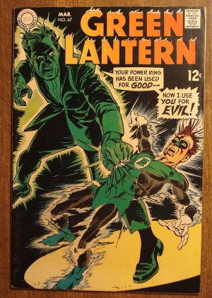 Green Lantern #67 (1969) comic book - DC Comics, F/VF condition!