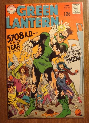 Green Lantern #66 (1969) comic book - DC Comics, VF/NM condition!